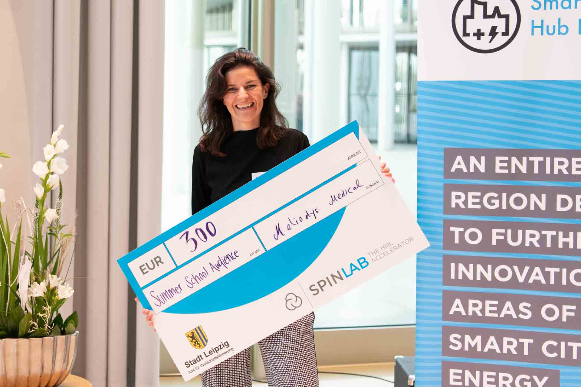 Photo of the female founder of Meliodays Medical