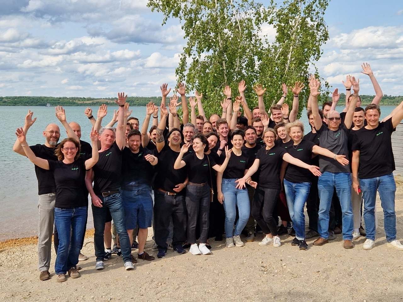 Group picture of the enadyne team