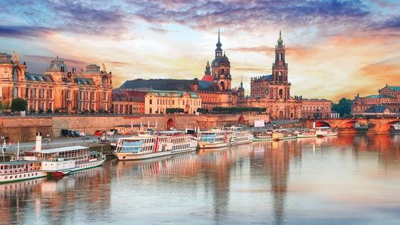 Dresden Panorama City View