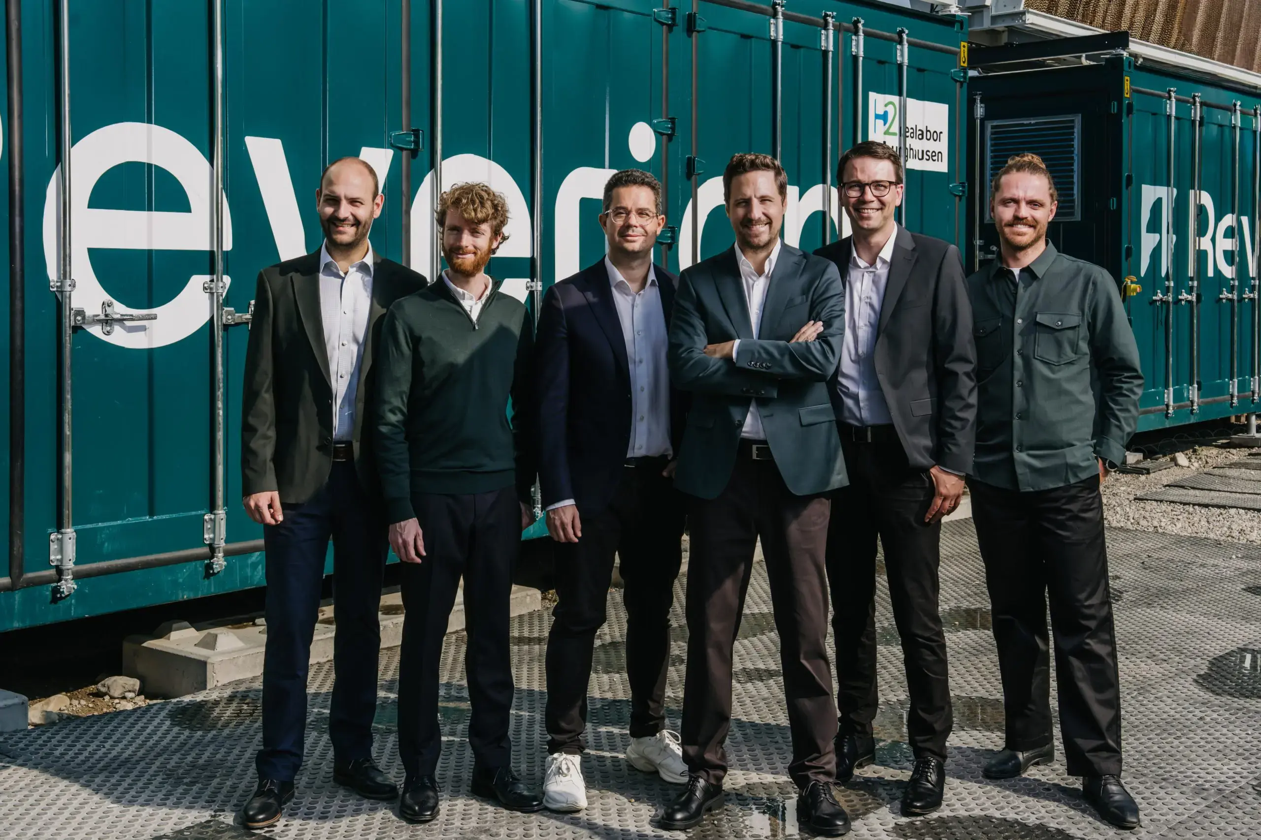 team photo of reverion
