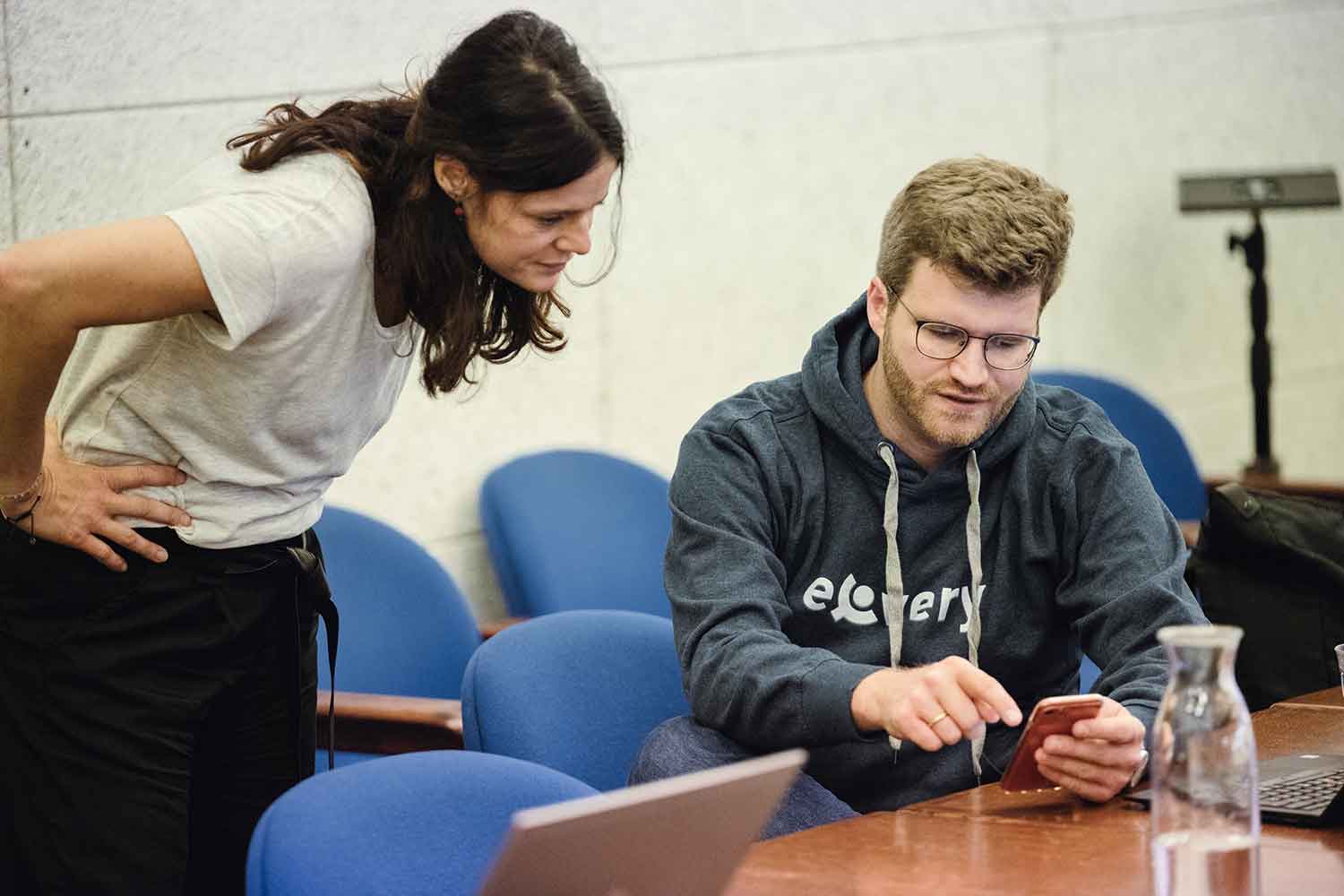 eCovery Team working together
