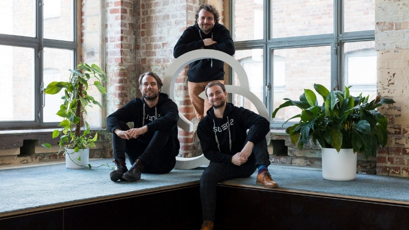 The founders of suena in the SpinLab office