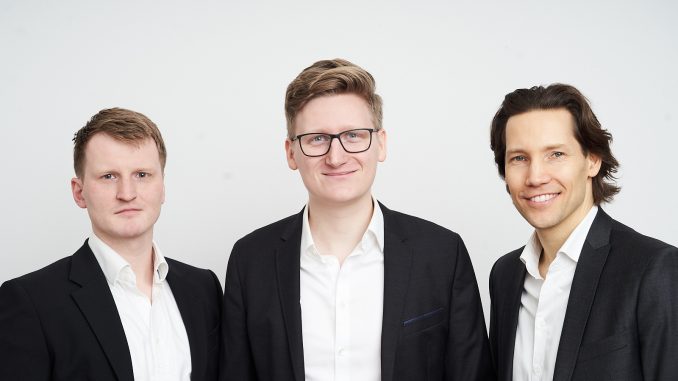 The founders of we.do-ai in black suits