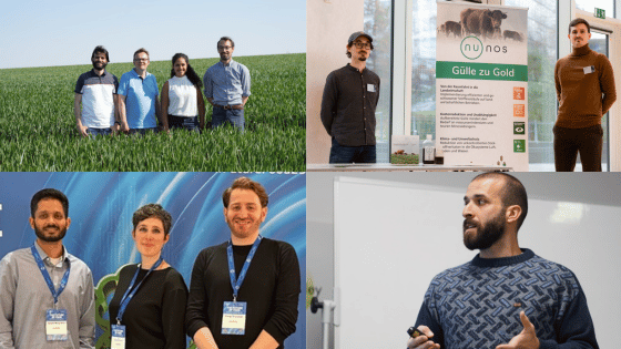 Founders photos of the startups batch 5 application phase