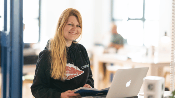 A photo of cultimate food founder Eugenia