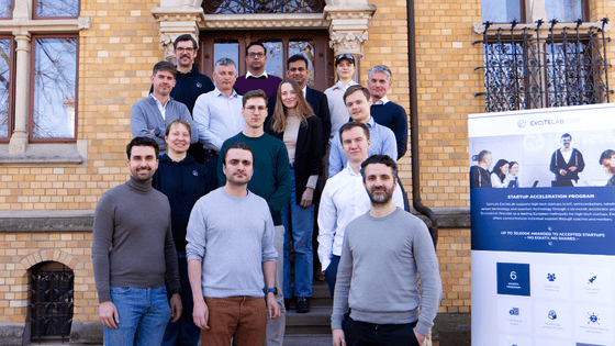 A group photo of the ExciteLab Batch 4 Startups 