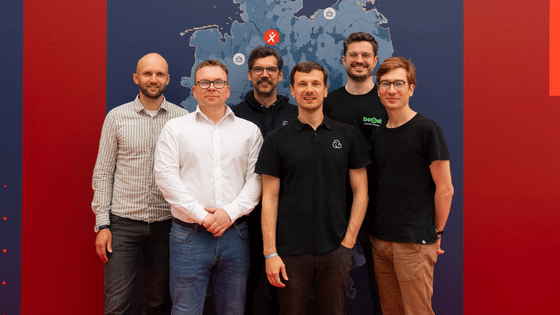 Team members of SpinLab, ExciteLab and BoOSt Startup Factory