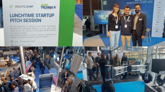 Collage of Agritechinca 2023 moments 