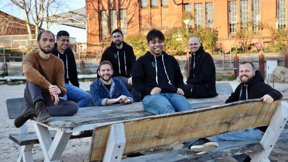 team photo of the startup seqana