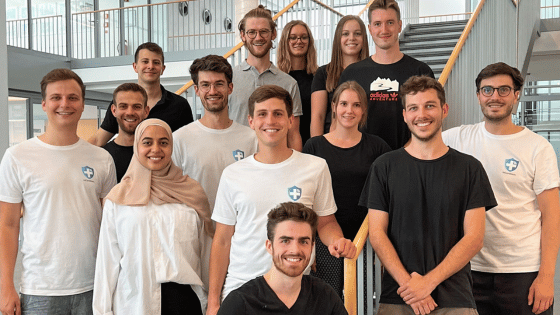team photo of SpinLab alumni inContAlert