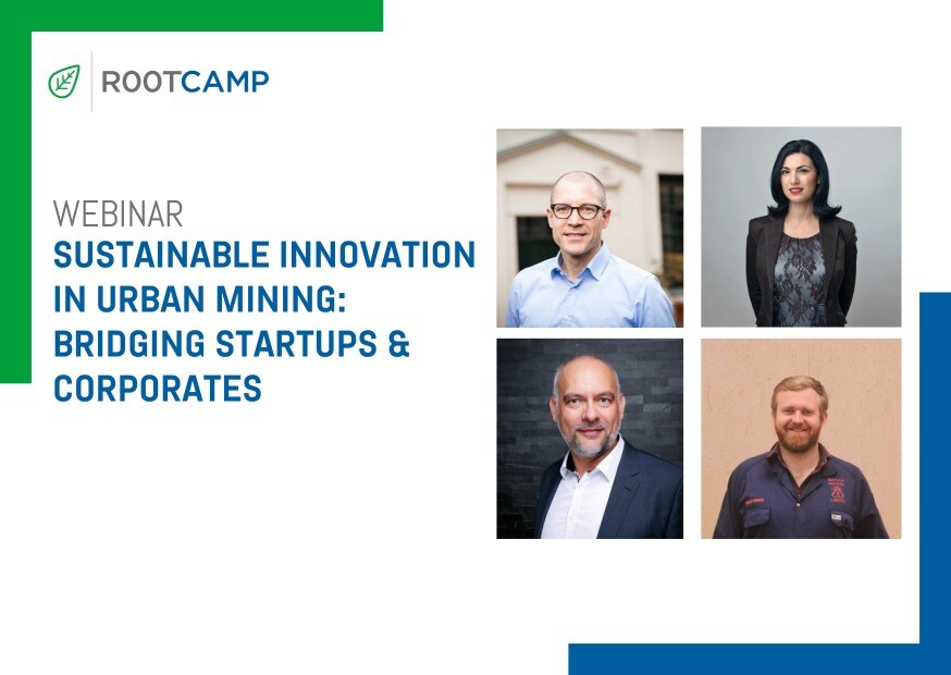 What is urban mining webinar title graphic