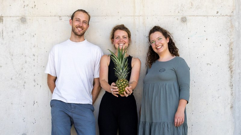 eco:fibr team one men and two women