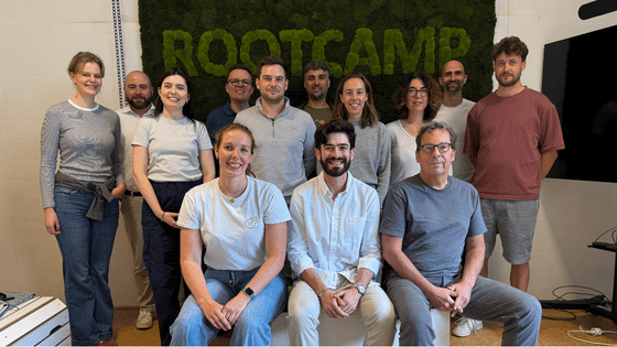 A photo of the new RootCamp startups