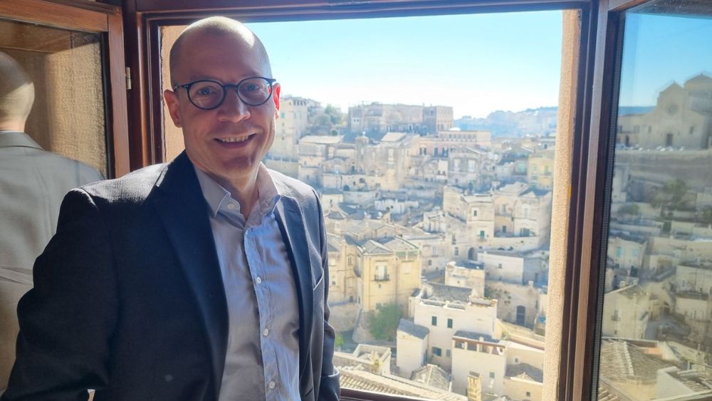 A photo of Philipp Ritterhaus in Matera (Italy)