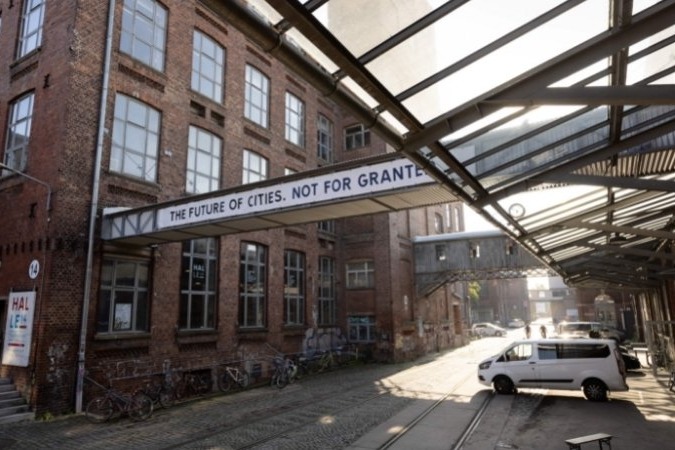 Picture of the Baumwollspinnerei Leipzig building 